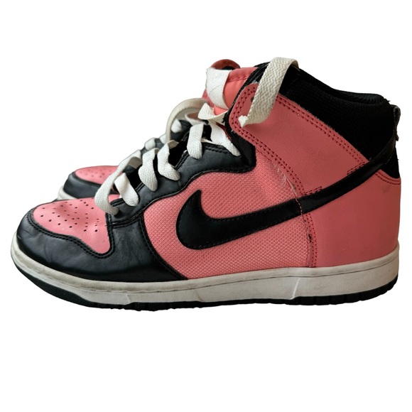 Nike Dunk High Bright Peach Black Sneakers Women’s Size 8.5 - Picture 2 of 9